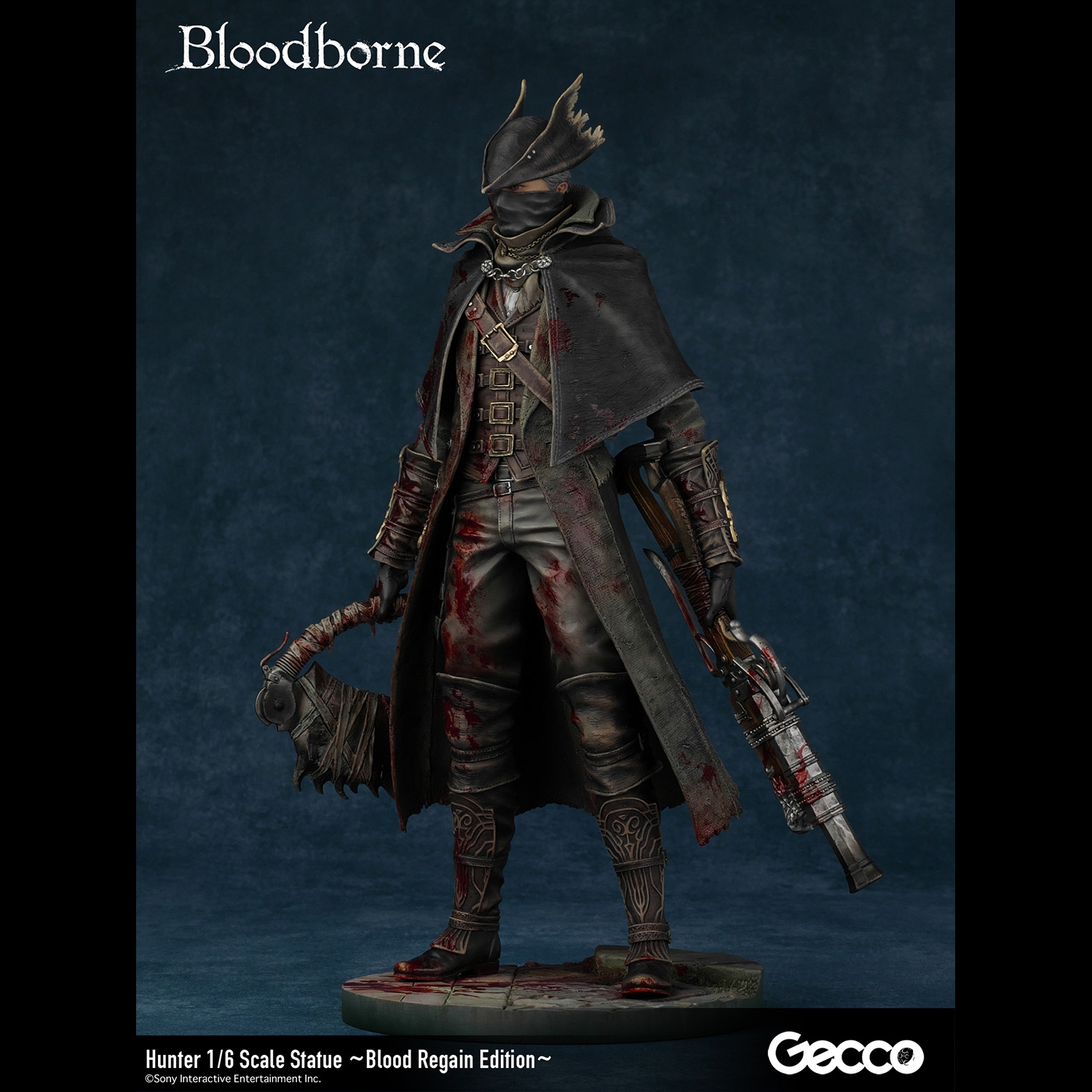 Bloodborne Hunter 1/6 Scale Statue ~Blood Regain Edition~